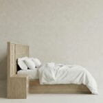 masif ahsap karyola panel baslik tasarim, ozel uretim modern yatak modeli siparis mobilya, japandi stil platform karyola tasarimi, panel detayli yatak odasi mobilyasi ismaralama, modern ahsap karyola minimal govde