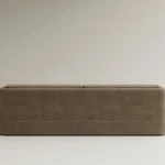 yumuşak blok form kanepe geniş oturum özel ölçü, minimal modern kanepe sipariş mobilya, ısmarlama mobilya low profile lounge sofa tasarım, keten dokulu sade kanepe modern stil, özel üretim modern kanepe geniş oturum