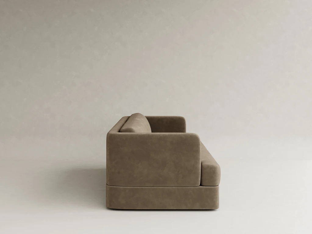 yumuşak blok form kanepe geniş oturum özel ölçü, minimal modern kanepe sipariş mobilya, ısmarlama mobilya low profile lounge sofa tasarım, keten dokulu sade kanepe modern stil, özel üretim modern kanepe geniş oturum