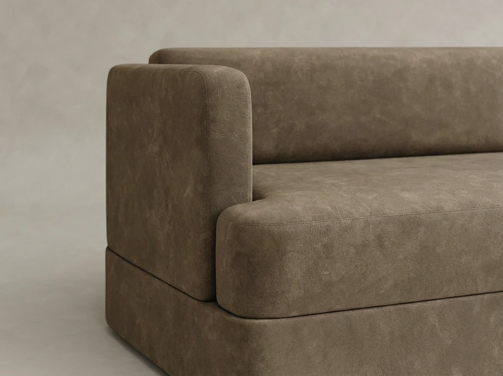 yumuşak blok form kanepe geniş oturum özel ölçü, minimal modern kanepe sipariş mobilya, ısmarlama mobilya low profile lounge sofa tasarım, keten dokulu sade kanepe modern stil, özel üretim modern kanepe geniş oturum