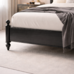 nakisli baslikli klasik karyola tasarimi, metal dikmeli modern classic bed, ozel uretim metal yatak tasarimi, klasik modern yatak odasi karyolasi, ferforje detayli modern karyola