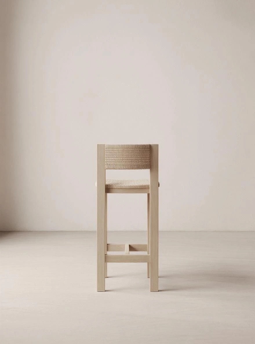 özel üretim bar sandalyesi, hasır bar sandalyesi, sipariş mobilya, masif ahşap bar sandalyesi, özel ölçü bar sandalyesi