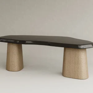 parlak lake dresuar organik form özel ölçü, dokulu ayaklı modern dresuar sipariş mobilya, ısmarlama mobilya heykelsi console tasarım, minimal lake giriş dresuarı kontrast yüzey, özel üretim modern dresuar tasarım