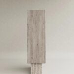 yanik ahsap vitrin bufe tasarimi, seramik panelli modern vitrin dolap, ozel uretim cam kapakli bufe, shou sugi ban designer vitrin modeli, statement modern depolama mobilyasi