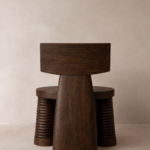 torna ayaklı masif ahşap sandalye, heykelsi tasarım sandalye özel ölçü, modern rustic yemek sandalyesi sipariş mobilya, ısmarlama mobilya ahşap sandalye tasarım, artisan masif ahşap sandalye ceviz meşe