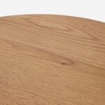 masif meşe oval yemek masası, torna ayaklı rustik ahşap masa, dekoratif bağlantı kirişli yemek masası, özel üretim masif meşe dining table, klasik modern torna ayaklı masa