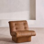 kapitone doseme modern berjer tasarimi, alcak oturumlu lounge armchair tasarimi, ozel uretim modern berjer koltuk, kapitone deri lounge chair tasarimi, modern mimari form lounge berjer