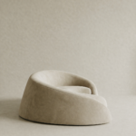 kavisli modern kanepe, yarım ay form kanepe, özel üretim lounge kanepe, sipariş mobilya heykelsi kanepe, ısmarlama minimal kanepe