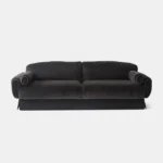 kadife dokulu modern kanepe özel üretim, özel ölçü sipariş mobilya ısmarlama mobilya yumuşak formlu koltuk, yuvarlak kol detaylı lüks kanepe tasarım, modern klasik salon kanepe bej ton, el işçiligi yüksek konfor kanepe