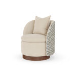 kavisli modern koltuk, yumuşak dokulu lounge koltuk, özel üretim koltuk tasarımı, sipariş mobilya modern koltuk, ısmarlama heykelsi koltuk