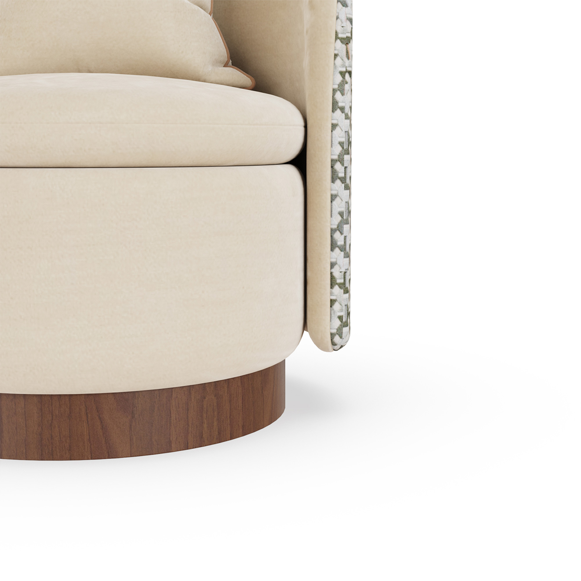 kavisli modern koltuk, yumuşak dokulu lounge koltuk, özel üretim koltuk tasarımı, sipariş mobilya modern koltuk, ısmarlama heykelsi koltuk