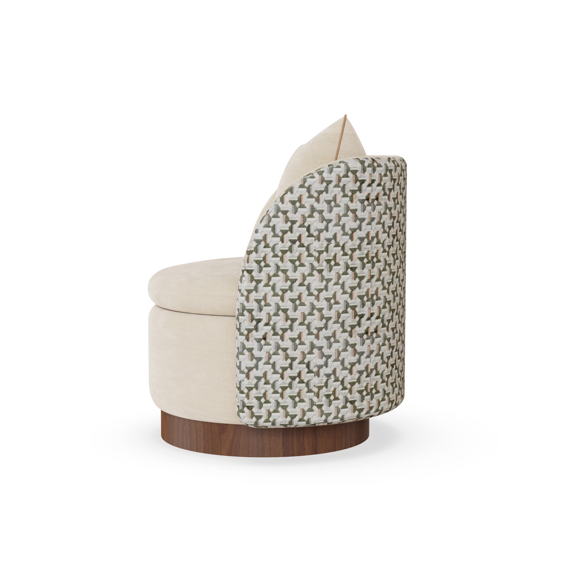 kavisli modern koltuk, yumuşak dokulu lounge koltuk, özel üretim koltuk tasarımı, sipariş mobilya modern koltuk, ısmarlama heykelsi koltuk