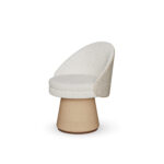 özel üretim sandalye, özel ölçü yemek sandalyesi, heykelsi modern sandalye, konik taban tasarım sandalye, ısmarlama dining chair