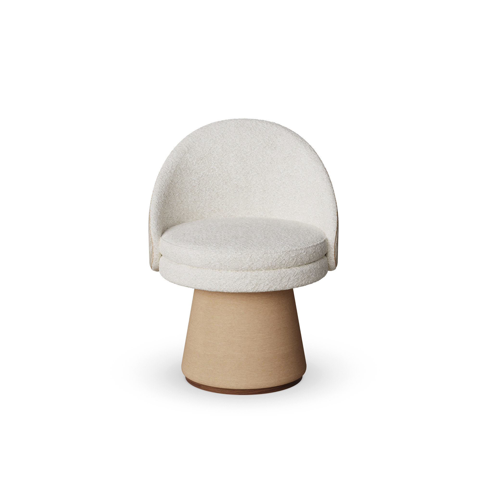 özel üretim sandalye, özel ölçü yemek sandalyesi, heykelsi modern sandalye, konik taban tasarım sandalye, ısmarlama dining chair