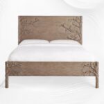 özel üretim oyma ahşap karyola, el işçiligi masif yatak, özel ölçü klasik modern karyola, ısmarlama sanat karyola tasarımı, ahşap oyma detaylı yatak