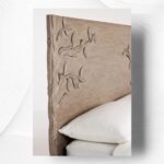 özel üretim oyma ahşap karyola, el işçiligi masif yatak, özel ölçü klasik modern karyola, ısmarlama sanat karyola tasarımı, ahşap oyma detaylı yatak