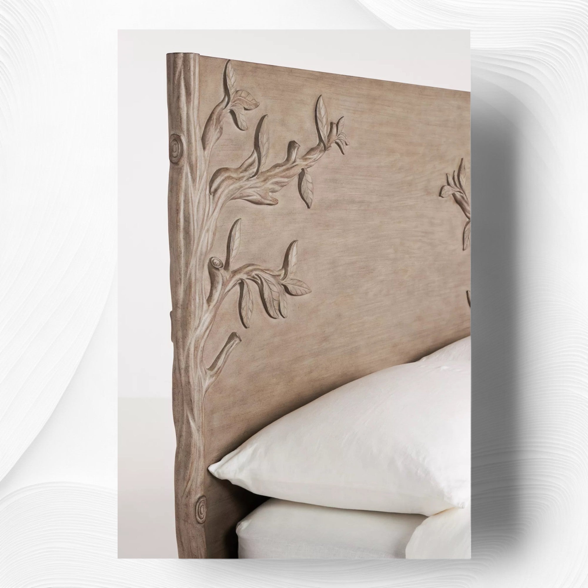 özel üretim oyma ahşap karyola, el işçiligi masif yatak, özel ölçü klasik modern karyola, ısmarlama sanat karyola tasarımı, ahşap oyma detaylı yatak