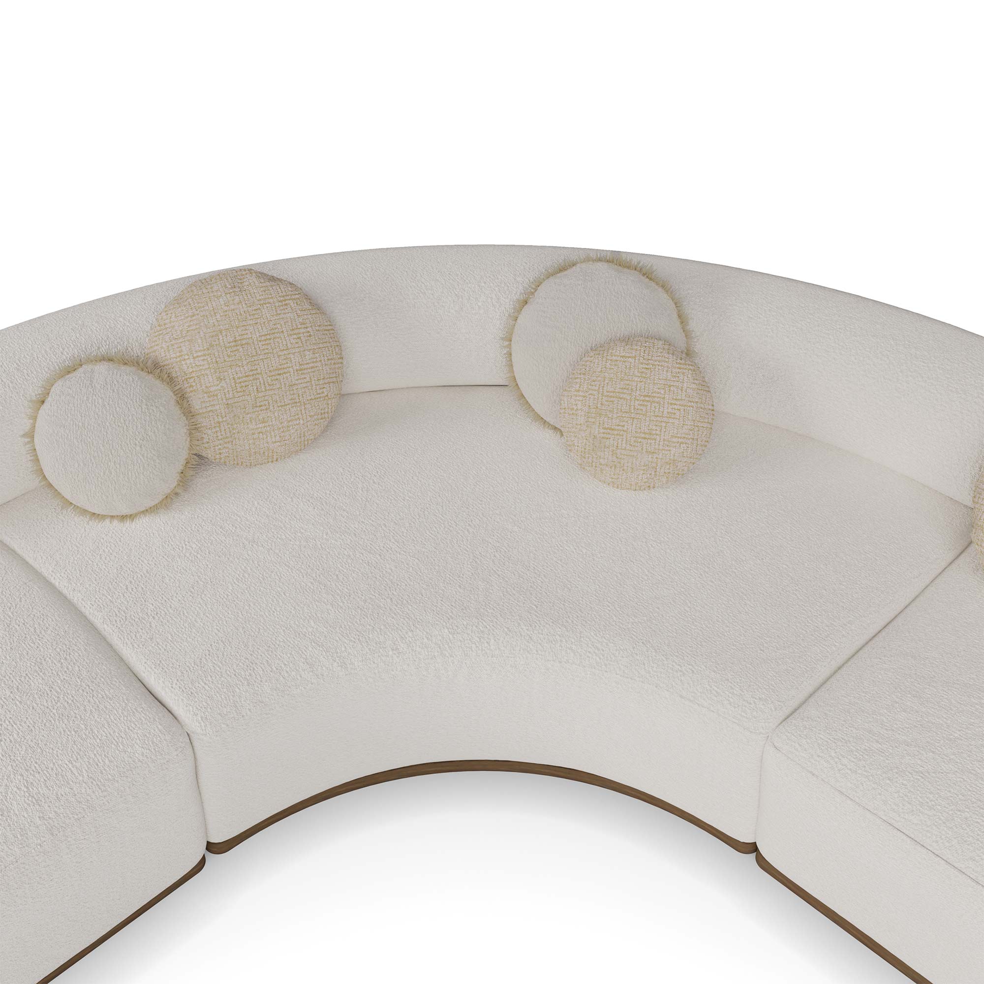 organik köşe kanepe özel üretim, özel ölçü sipariş mobilya ısmarlama mobilya modüler lounge sofa, boucle kumaş köşe koltuk tasarım, modern lüks oturma grubu, akışkan form kanepe