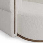 organik köşe kanepe özel üretim, özel ölçü sipariş mobilya ısmarlama mobilya modüler lounge sofa, boucle kumaş köşe koltuk tasarım, modern lüks oturma grubu, akışkan form kanepe