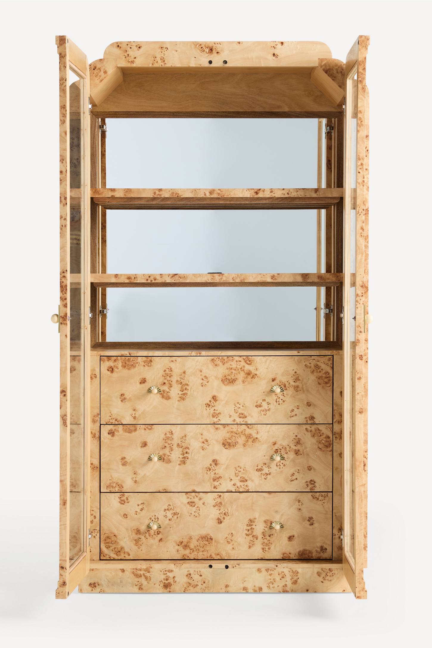 kök kaplama vitrin dolap özel üretim, cam kapaklı vitrin özel ölçü sipariş mobilya, ısmarlama mobilya modern depolama ünitesi, lüks vitrin dolap tasarım doğal malzeme, katmanlı çerçeve vitrin dekoratif dolap