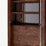 kök kaplama vitrin dolap özel üretim, cam kapaklı vitrin özel ölçü sipariş mobilya, ısmarlama mobilya modern depolama ünitesi, lüks vitrin dolap tasarım doğal malzeme, katmanlı çerçeve vitrin dekoratif dolap