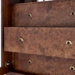 kök kaplama vitrin dolap özel üretim, cam kapaklı vitrin özel ölçü sipariş mobilya, ısmarlama mobilya modern depolama ünitesi, lüks vitrin dolap tasarım doğal malzeme, katmanlı çerçeve vitrin dekoratif dolap