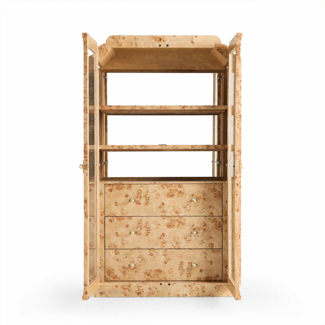 kök kaplama vitrin dolap özel üretim, cam kapaklı vitrin özel ölçü sipariş mobilya, ısmarlama mobilya modern depolama ünitesi, lüks vitrin dolap tasarım doğal malzeme, katmanlı çerçeve vitrin dekoratif dolap