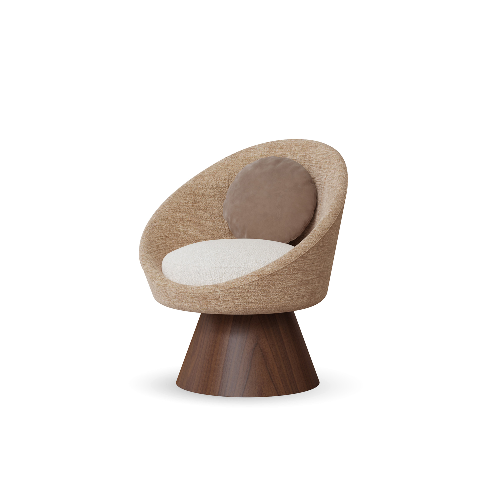 ahşap kaideli modern sandalye, kavisli tasarım sandalye, özel üretim heykelsi sandalye, sipariş mobilya modern sandalye, ısmarlama tasarım sandalye