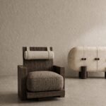 oval form modern büfe, seramik efekt yüzey dolap, özel üretim tasarım büfe, sipariş mobilya dekoratif dolap, ısmarlama modern büfe