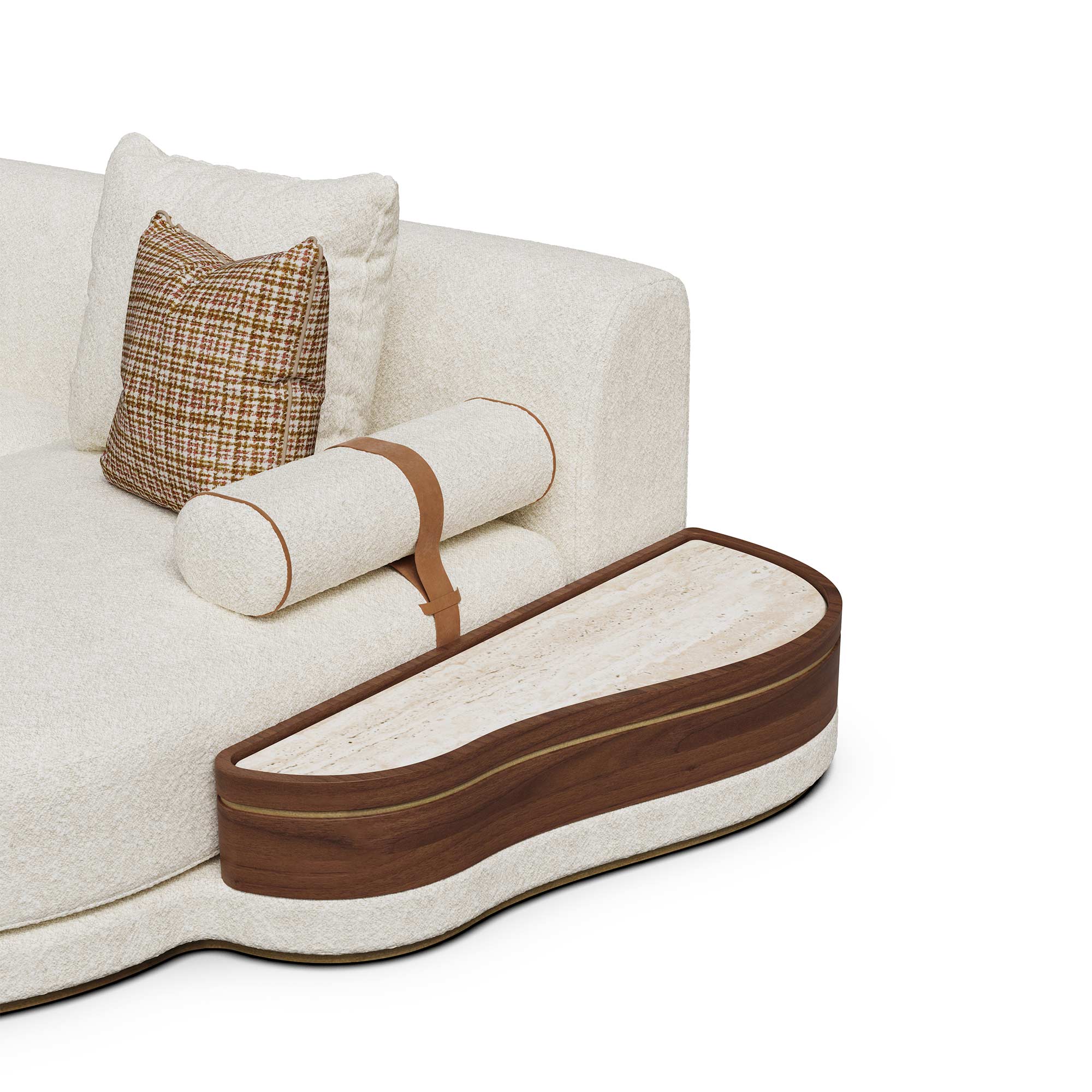 organik köşe kanepe özel üretim, özel ölçü sipariş mobilya ısmarlama mobilya modüler lounge sofa, ahşap detaylı köşe koltuk tasarım, modern lüks oturma grubu, geniş form kanepe