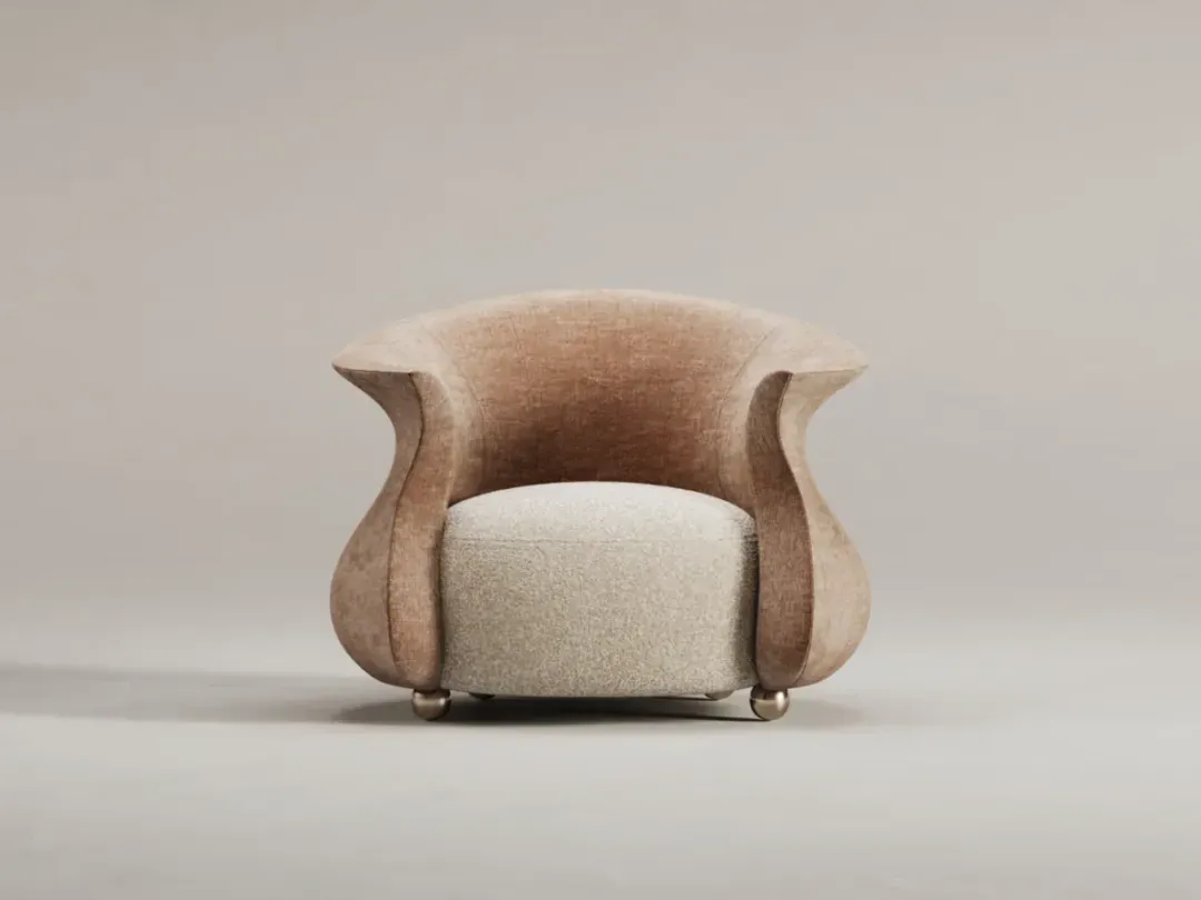 kavisli modern koltuk, çift dokulu tasarım koltuk, özel üretim lounge koltuk, sipariş mobilya koltuk, ısmarlama konfor koltuk