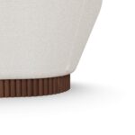 organik form kanepe özel üretim, özel ölçü sipariş mobilya ısmarlama mobilya boucle kumaş sofa, ahşap detaylı modern kanepe tasarım, lüks lounge koltuk modeli