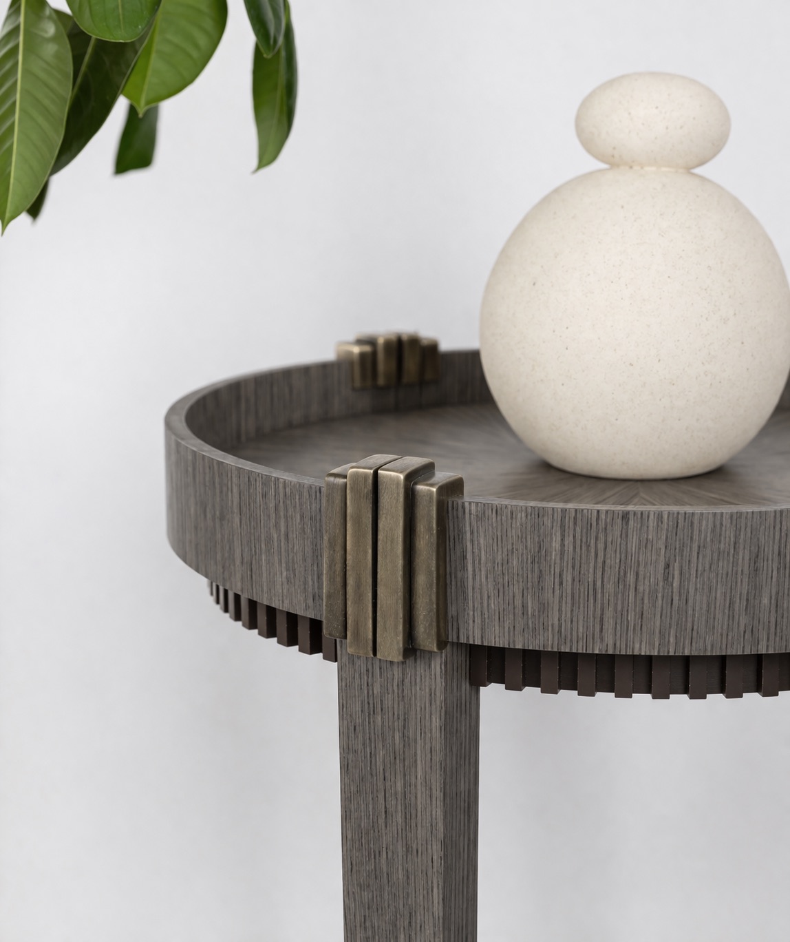 el boyama desenli büfe, oval form modern konsol, özel üretim sanatsal büfe, sipariş mobilya dekoratif dolap, ısmarlama ahşap büfe