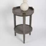 el boyama desenli büfe, oval form modern konsol, özel üretim sanatsal büfe, sipariş mobilya dekoratif dolap, ısmarlama ahşap büfe