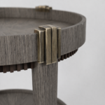 el boyama desenli büfe, oval form modern konsol, özel üretim sanatsal büfe, sipariş mobilya dekoratif dolap, ısmarlama ahşap büfe