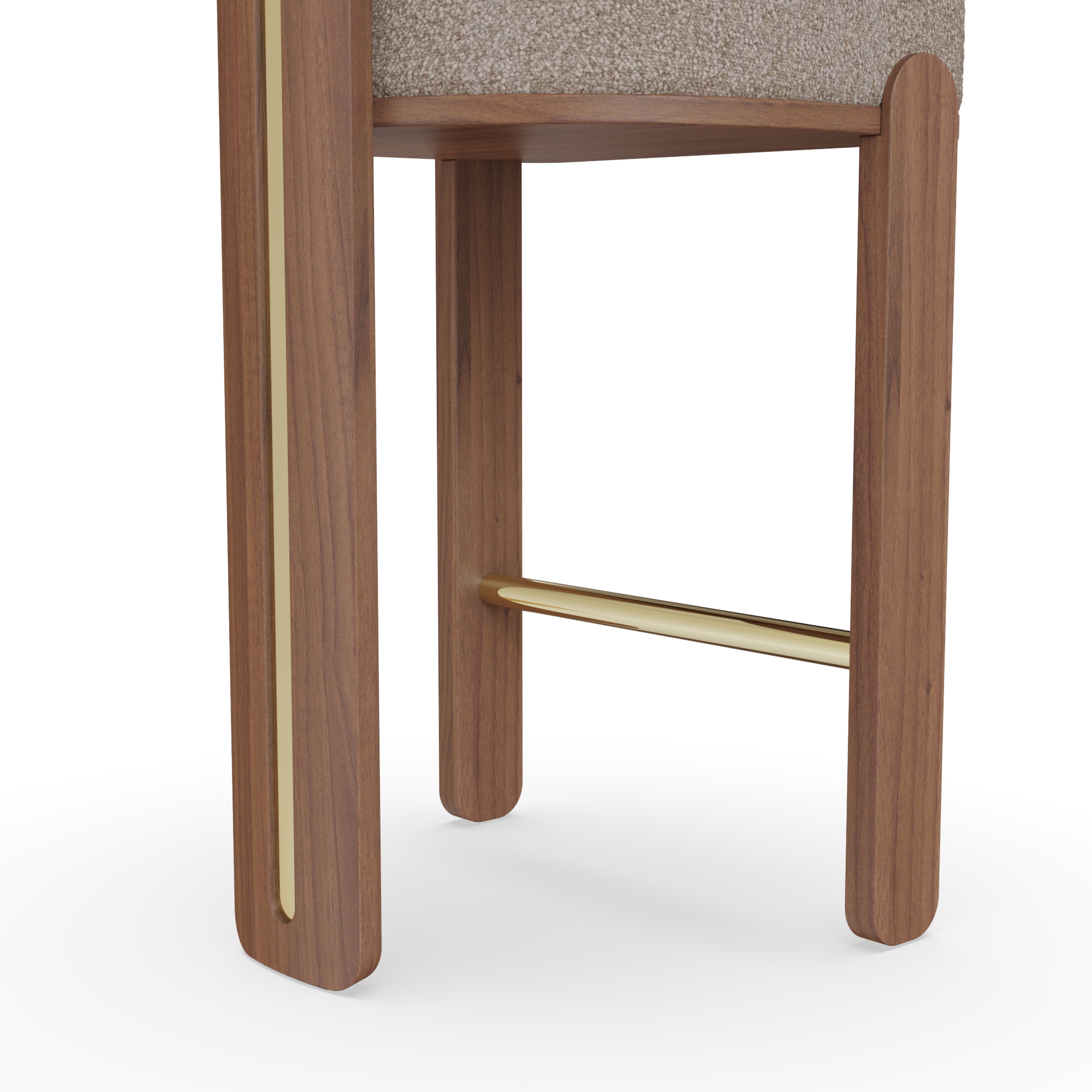 özel üretim bar sandalyesi, özel ölçü bar taburesi, pirinç detaylı bar sandalyesi, masif ahşap modern bar stool, ısmarlama tasarım bar koltuğu