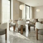 özel üretim sandalye, özel ölçü yemek sandalyesi, pirinç detaylı sandalye, masif ahşap modern sandalye, ısmarlama tasarım sandalye