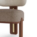 özel üretim sandalye, özel ölçü yemek sandalyesi, pirinç detaylı sandalye, masif ahşap modern sandalye, ısmarlama tasarım sandalye