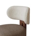 özel üretim sandalye, özel ölçü yemek sandalyesi, pirinç detaylı sandalye, masif ahşap modern sandalye, ısmarlama tasarım sandalye