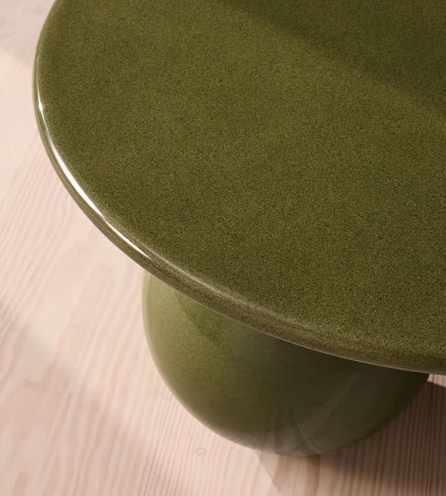 küre ayaklı modern sehpa, lake yüzey yuvarlak orta sehpa, özel üretim tasarım sehpa, sipariş mobilya orta sehpa, ısmarlama modern sehpa