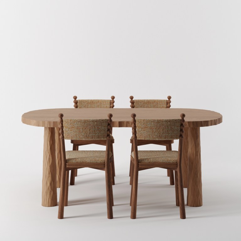 organik masif ahsap masa, contemporary collectible dining table, el iscilikli designer masa, ozel uretim luxury yemek masasi, organic modern ahsap dining table