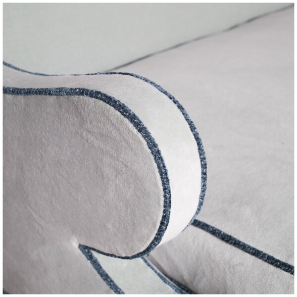 turuncu kadife luxury kanepe, contemporary classic sofa, ozel uretim designer kanepe, biye detayli modern koltuk, sculptural luxury furniture