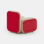 organik contemporary koltuk, oversized boucle lounge chair, özel üretim collectible design koltuk, heykelsi modern luxury berjer, yeşil dokulu sculptural chair