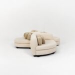 organik formlu modüler kanepe, boucle collectible design sofa, özel üretim luxury modüler koltuk, heykelsi contemporary oturma grubu, modern gallery style kanepe