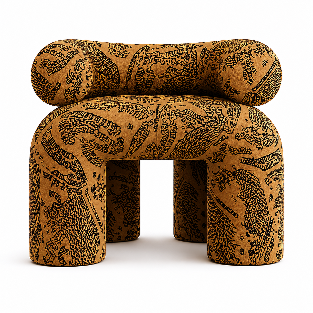 collectible design lounge chair, organik formlu statement koltuk, desenli contemporary designer chair, heykelsi luxury lounge furniture, ozel uretim modern art koltuk