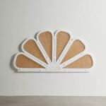 rattan duvar panosu, hasır dekoratif wall panel, organik formlu duvar dekoru, özel üretim doğal hasır pano, mediterranean stil dekoratif aksesuar