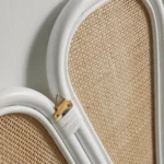 rattan duvar panosu, hasır dekoratif wall panel, organik formlu duvar dekoru, özel üretim doğal hasır pano, mediterranean stil dekoratif aksesuar