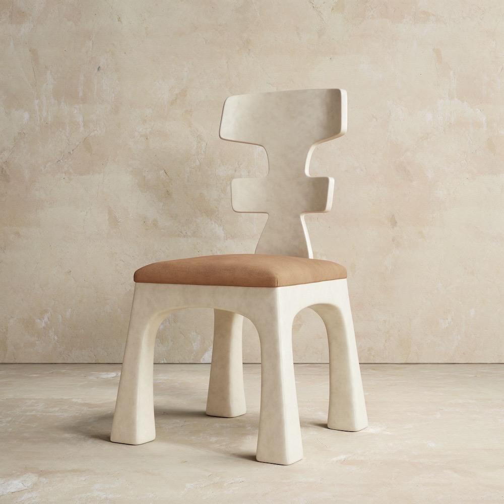 monoblok modern sandalye tasarımı, lake gövdeli yemek sandalyesi, ergonomik sırt detaylı sandalye, özel üretim tasarım sandalye, ısmarlama modern dining chair