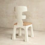 monoblok modern sandalye tasarımı, lake gövdeli yemek sandalyesi, ergonomik sırt detaylı sandalye, özel üretim tasarım sandalye, ısmarlama modern dining chair