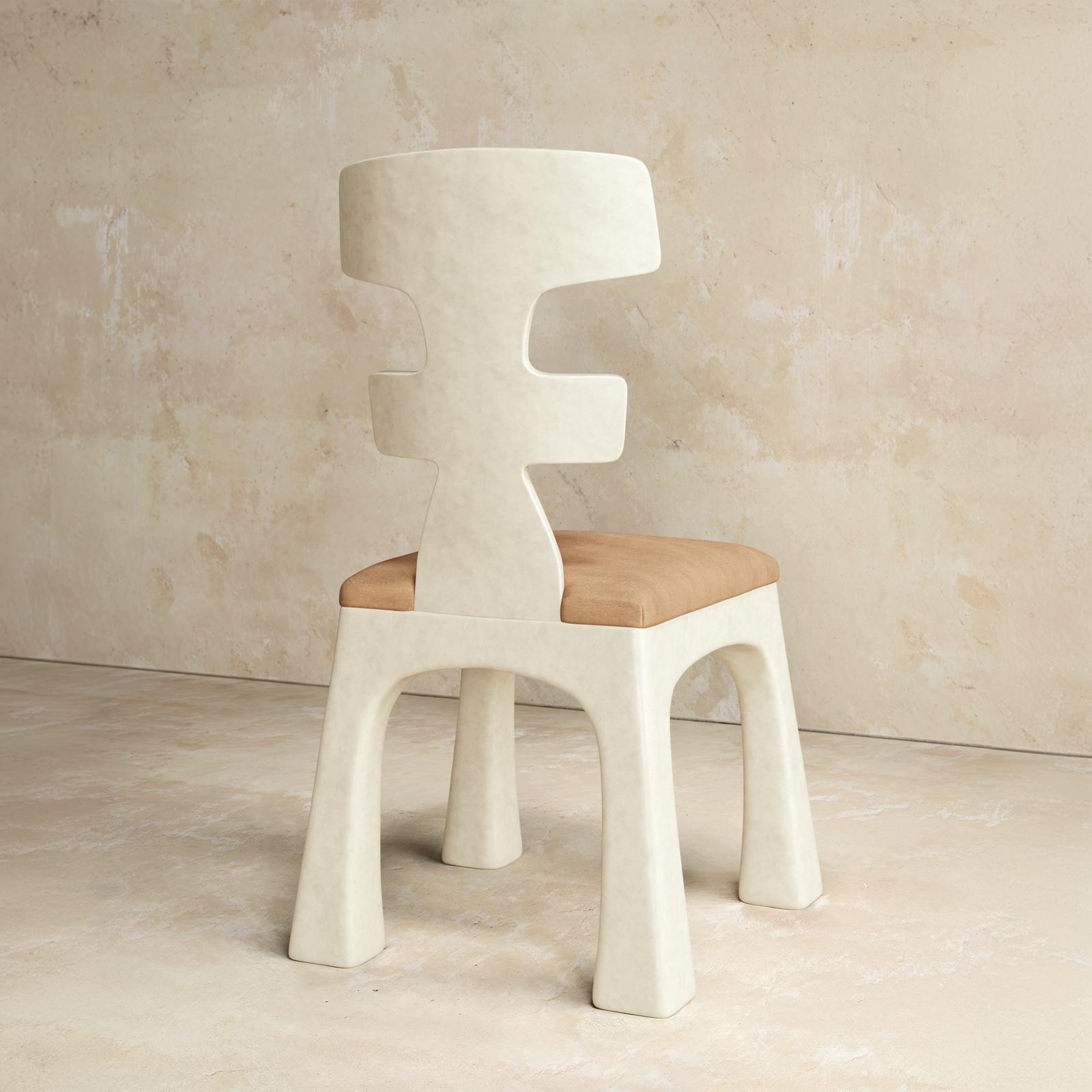 monoblok modern sandalye tasarımı, lake gövdeli yemek sandalyesi, ergonomik sırt detaylı sandalye, özel üretim tasarım sandalye, ısmarlama modern dining chair